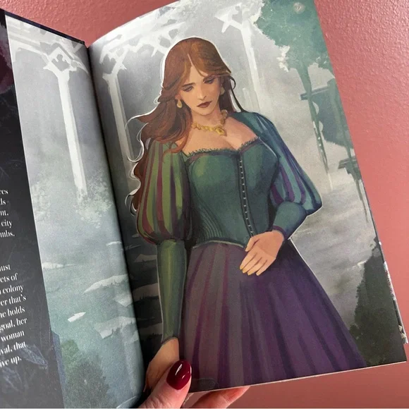 The Nightshade God Book by Hannah Whitten Fairyloot Exclusive Edition Signed